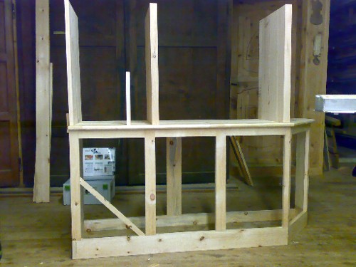 Luca Crosio - Armadio in cirmolo del 700. Engadina