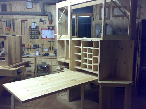 Luca Crosio - Armadio in cirmolo del 700. Engadina