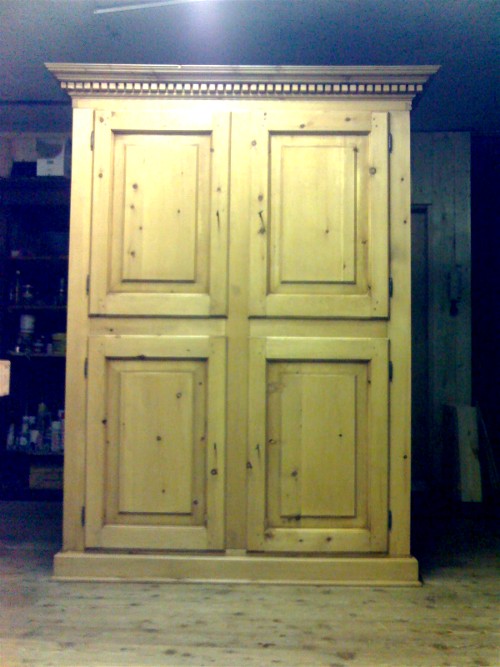 Luca Crosio - Armadio 4 ante in cirmolo