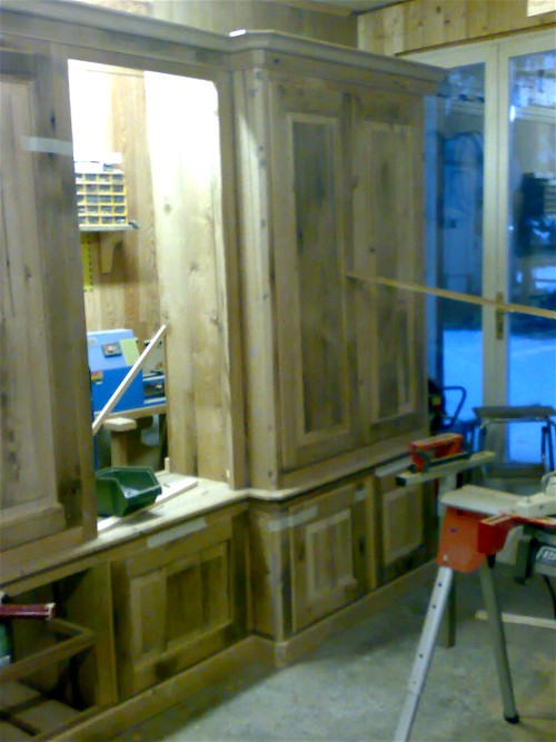 Luca Crosio - Armadio castagno vecchio