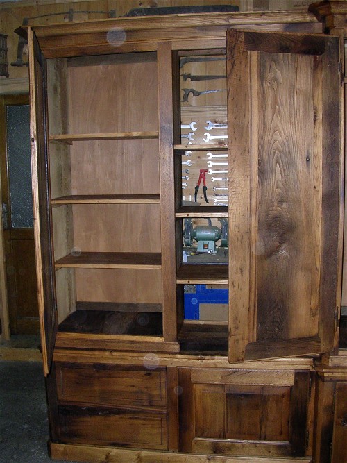 Luca Crosio - Armadio castagno vecchio