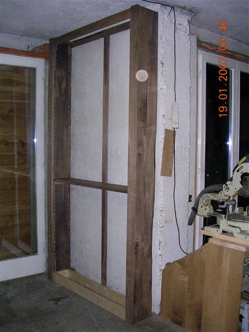 Luca Crosio - Libreria in noce