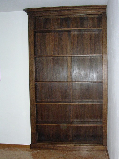 Luca Crosio - Libreria in noce