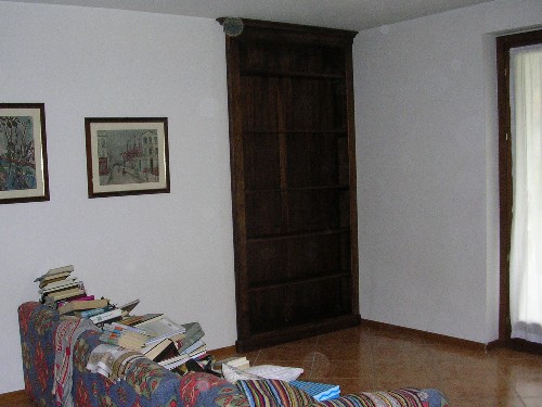 Luca Crosio - Libreria in noce