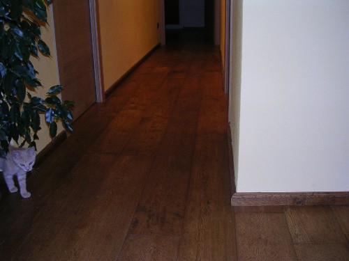 Luca Crosio - Pavimento in listoni di rovere