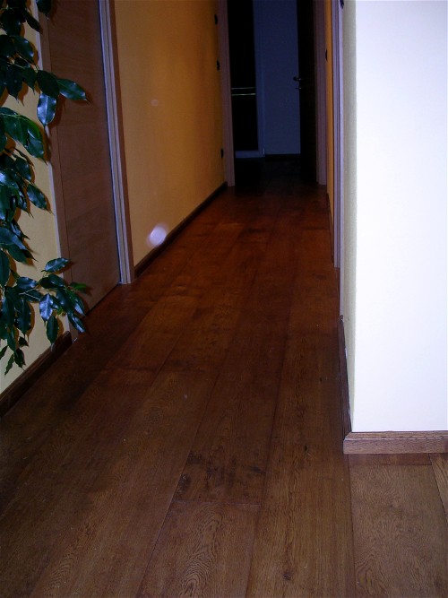 Luca Crosio - Pavimento in listoni di rovere