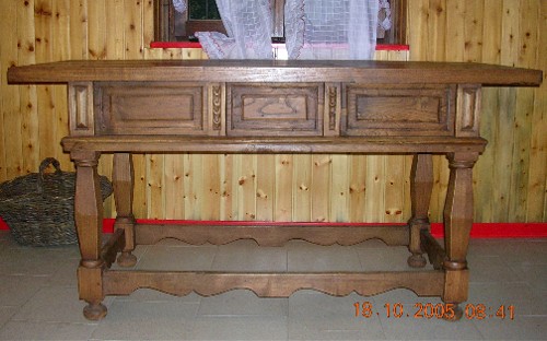 Luca Crosio - Scrittoio castagno