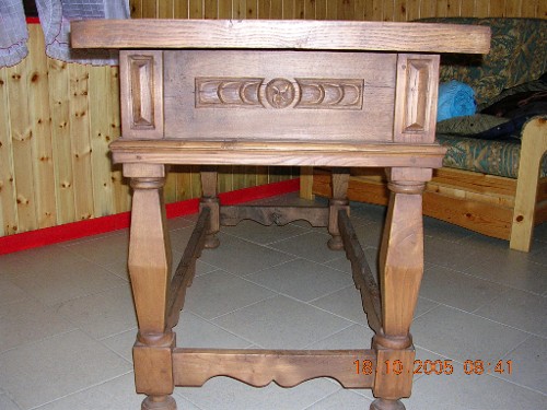 Luca Crosio - Scrittoio castagno